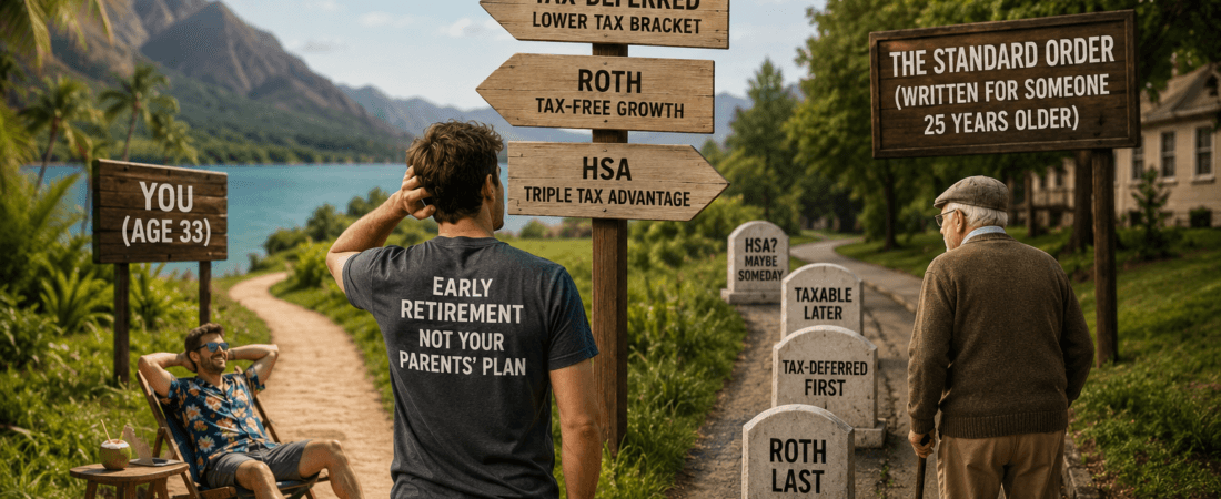 Which Accounts to Withdraw From First in Early Retirement