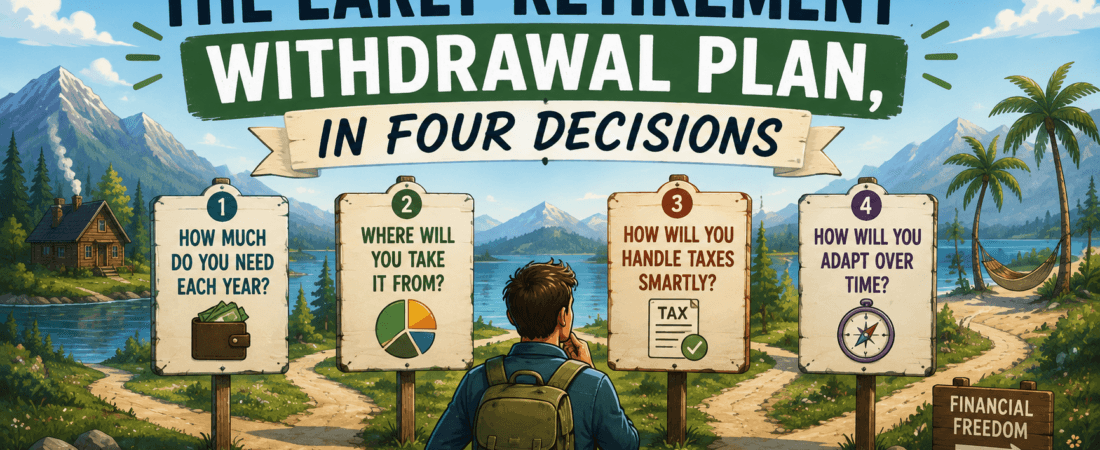 The Early Retirement Withdrawal Plan, In Four Decisions