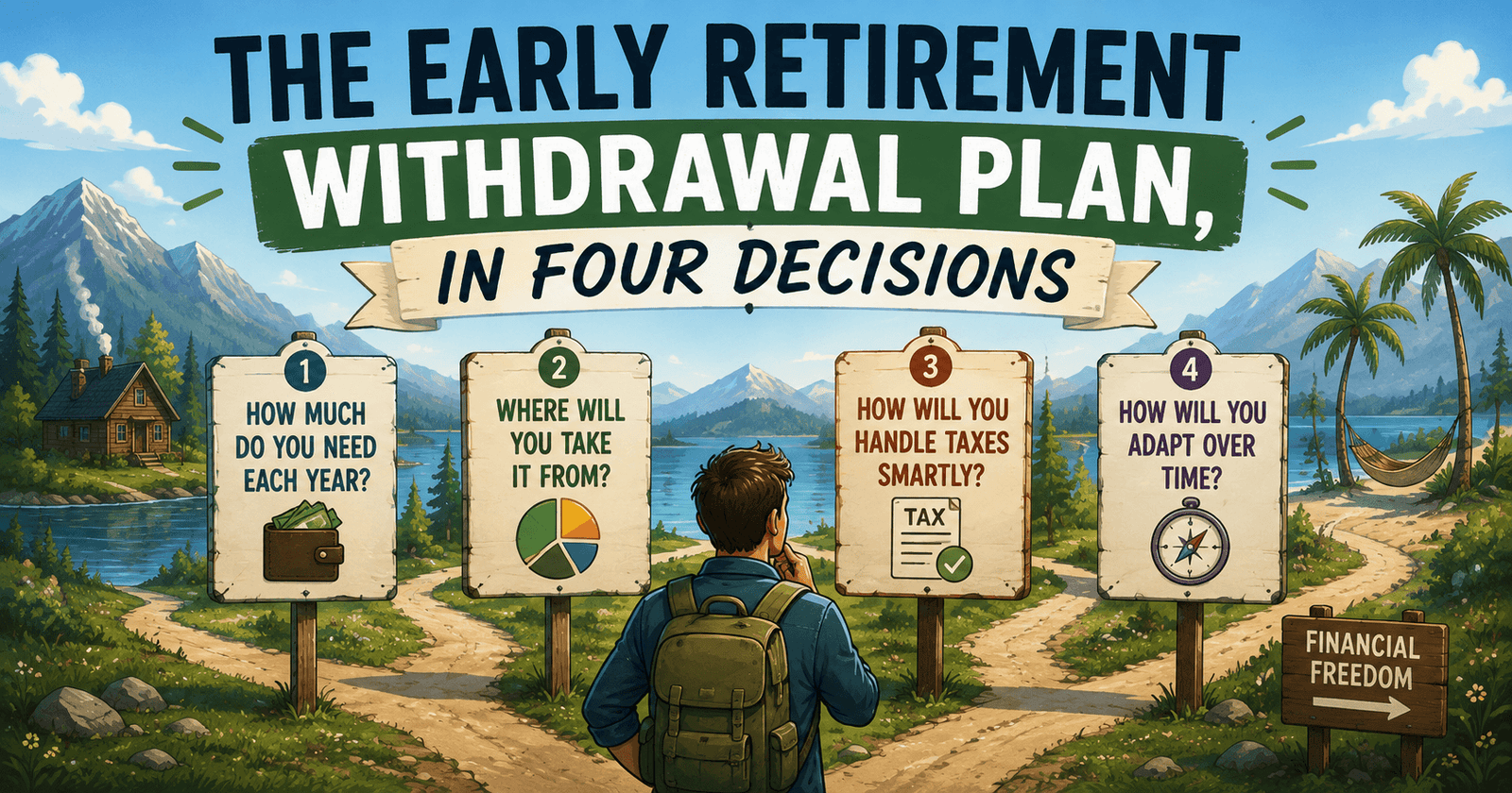 The Early Retirement Withdrawal Plan, In Four Decisions