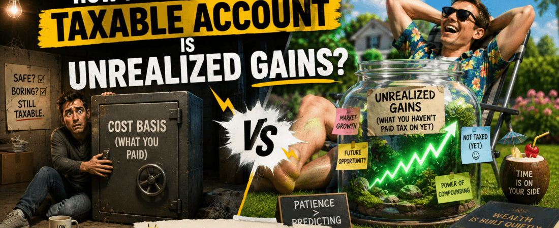 How Much of Your Taxable Account Is Unrealized Gains?